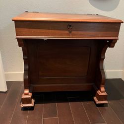 Antique Davenport ships Captain Desk
