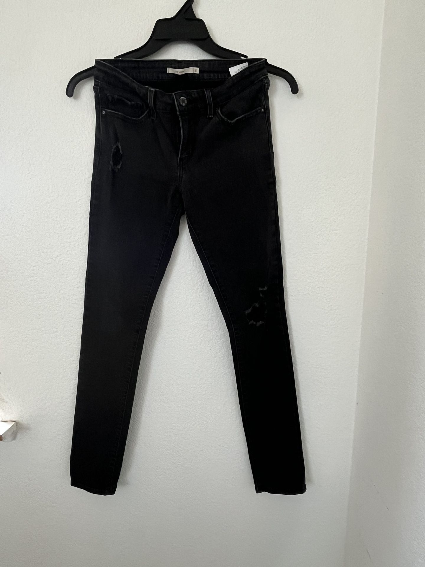 Gray / Faded Black Levi’s Jeans Skinny 27 X 30
