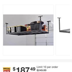 Husky Hanging Garage Racks 