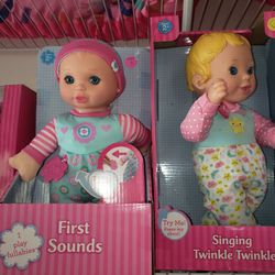 BABY DOLLS SEE ALL PICTURES PRICE IS EACH ALL NEW