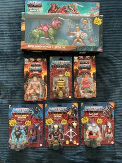 MOTU He-Man Retro Play Lot of 7