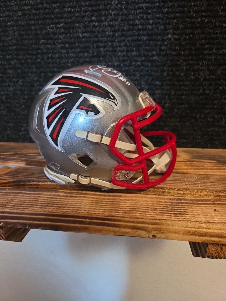 Julio Jones Mini Helmet Auto