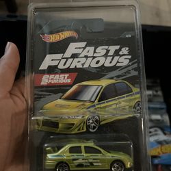 Mitsubishi Evo Fast And Furious Hot Wheel  
