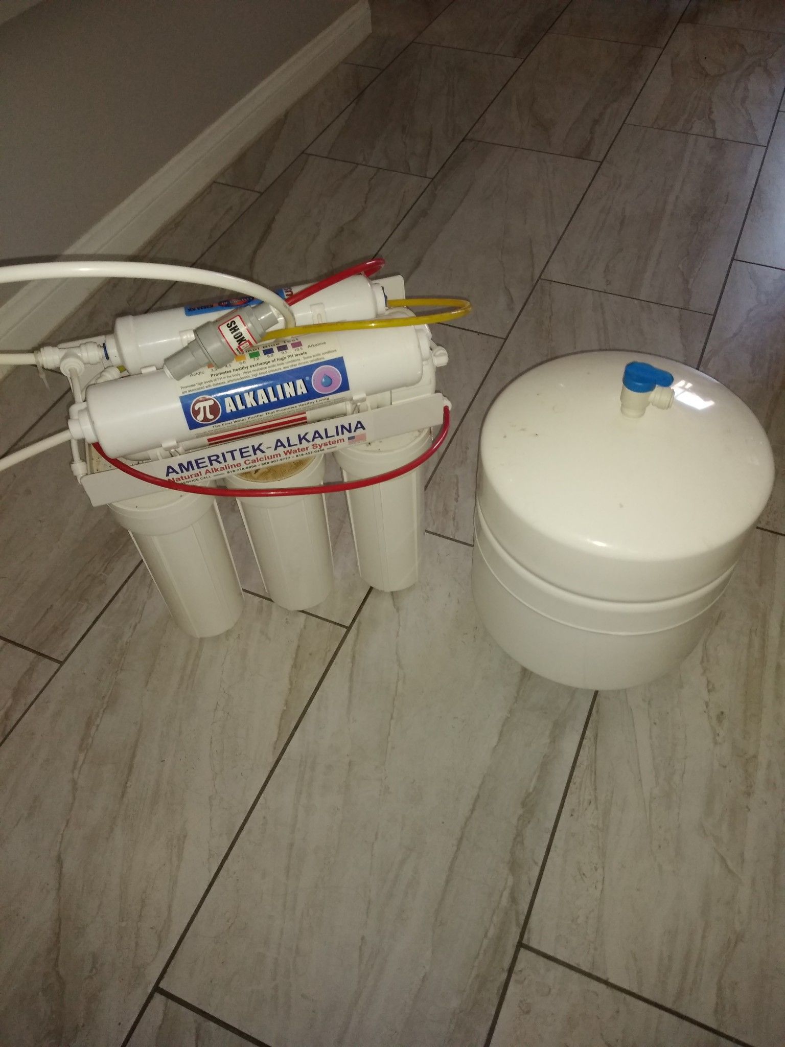 Ameritek-Alkalina Natural Alkaline Calcium Water System