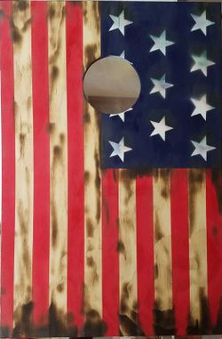 Hand painted Cornhole boards plus bags