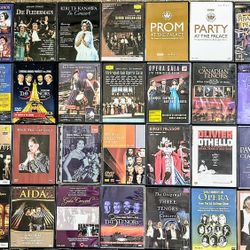 56 DVD Collection, Opera, Ballet, Symphony, Orchestra, Classical Music Performances 