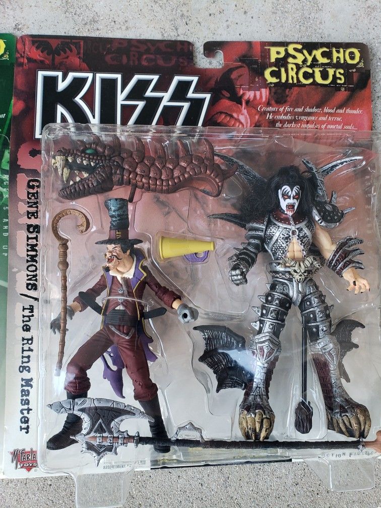 KISS Psycho Circus Figurines