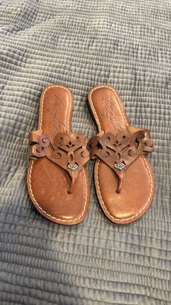 New women’s Brighton leather sandals size 7