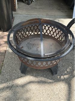 Outdoor Steel Fire Pit