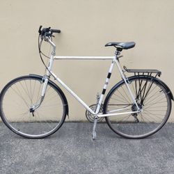 Motobecane Grand Touring 28" 12-Speed Commuter / Road Bike Hybrid - Diamondback Comfort Seat - NEW Rack - Tuned! - XL 24" Frame (MSRP $520)