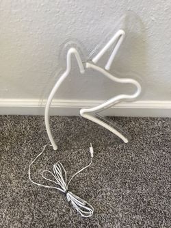 Unicorn USB Neon Sign