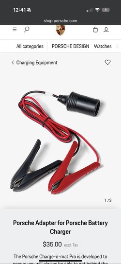 Porsche Trickle Charger Adaptor