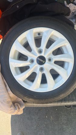 Brand new 3 tires and rims
