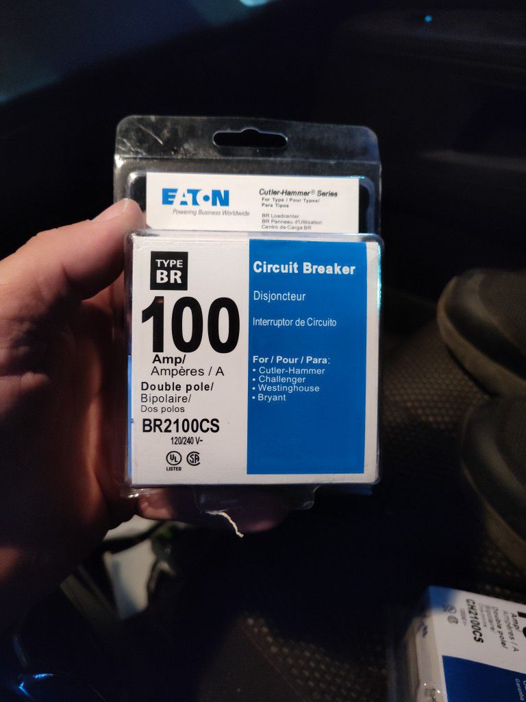 Brand New Eaton 100 Amp Breaker Type BR 