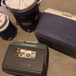 All 4 coolers $85 firm – first come