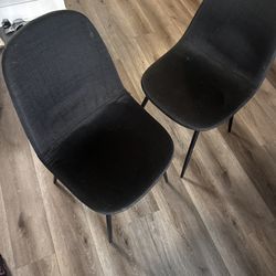 Black Table Chairs 