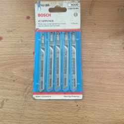 BOSCH T500 JIGSAW BLADE ASSORTMENT  Bosch 101BR T-SHANK  JIGSAW BLADES PACK OF 5 NEW