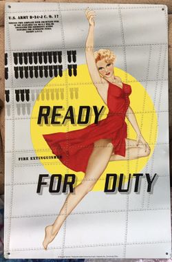 Ready for Duty retro sign