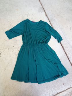XL Green Dress