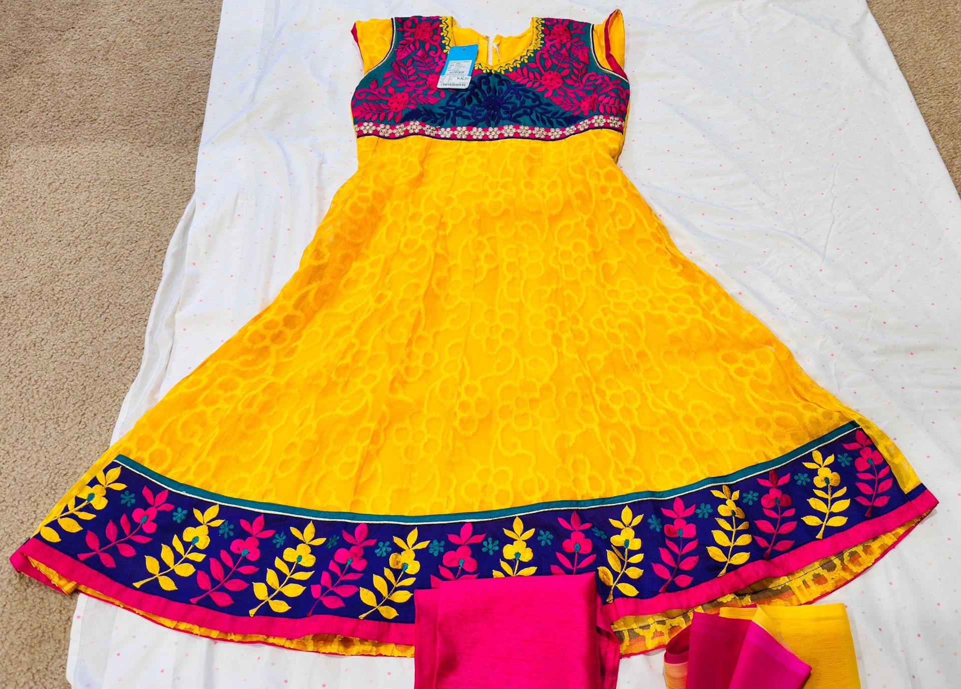 Indian Dress And Chaniacholi For Girl