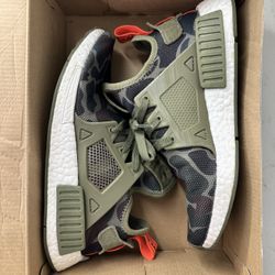 Adidas Men's NMD_XR1 Olive Duck Camo Size 6