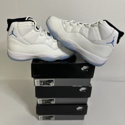 BRAND NEW JORDAN 11 “LEGEND BLUE” FOR SALE! MEN SIZES 12 & 13 $280