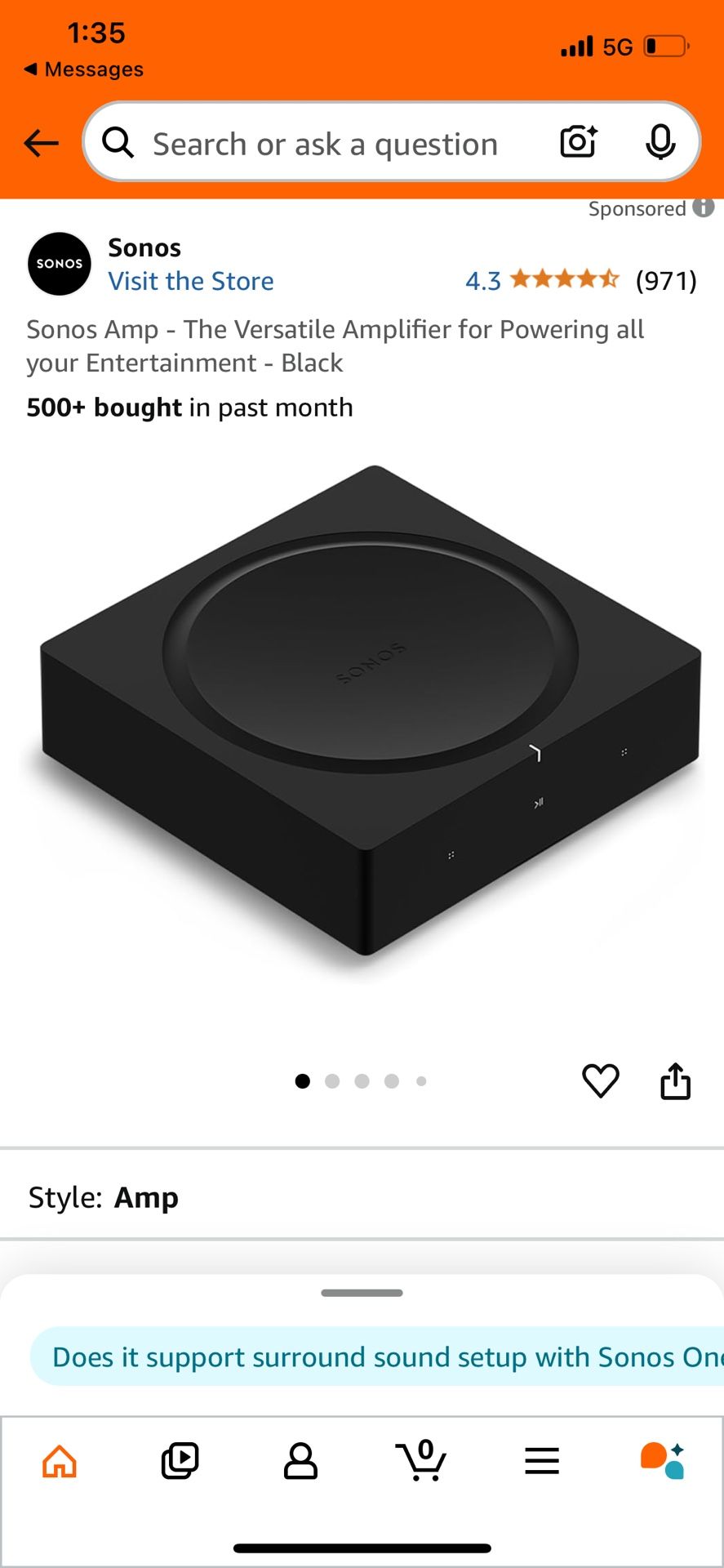 Sonos Amplifier