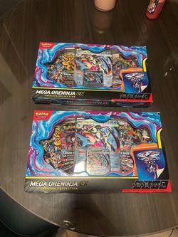 Pokémon Mega Greninja ex Premium Collection Box (x2)