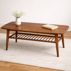 Vintage Mid-Century Coffee Table — Baumritter (Early Ethan Allen) — $95 