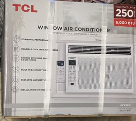 BRAND NEW AIR CONDITIONER WITH REMOTE