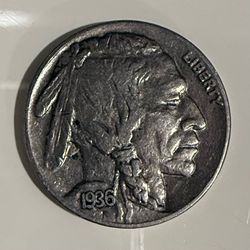 1936 Buffalo Nickel