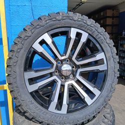 22" Repk Para CHEVY 6x139 On 33 12.50 22 Mud Terrain✅️📍