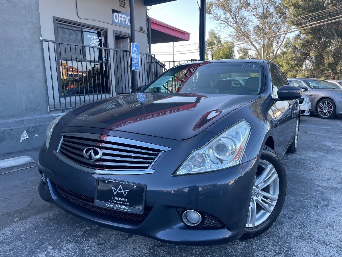 2013 INFINITI G37 Sedan
