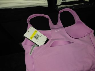 Pink Nike work out top
