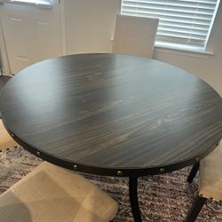 Table And 4 Chairs $200