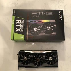 ONE of the best Graphic cards ever EVGA RTX 3080 ftw3 excellent cond.