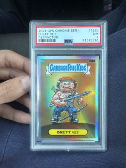 2021 GPK Chrome SER 4 Brett Vet ( Refractor ) 