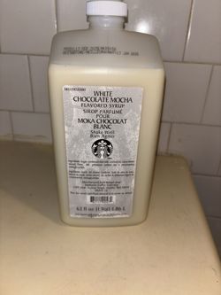 Starbucks White Mocha Syrup
