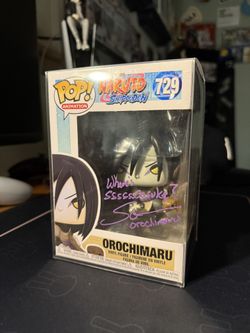 Orochimaru signed funko pop