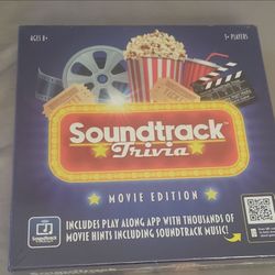 Soundtrack Trivia Movie Edition Board Game 2025 Newly Sealed