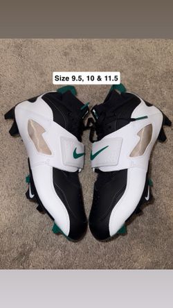Size 9.5, 10 & 11.5 Nike Diamond Turf 93 TD “Emerald” Football Cleats