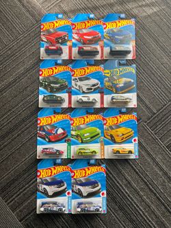 Hot Wheels Honda Civic Bundle – Brand New | 11 Cars