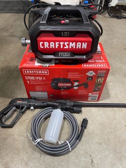 Craftsman 1700 PSI Portable Pressure Washer