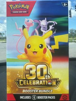 Pokémon TCG 30th Celebration Booster Bundle