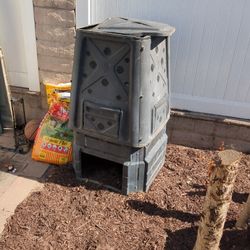 Two 65 Gallon Compost Bins, All Parts Included 