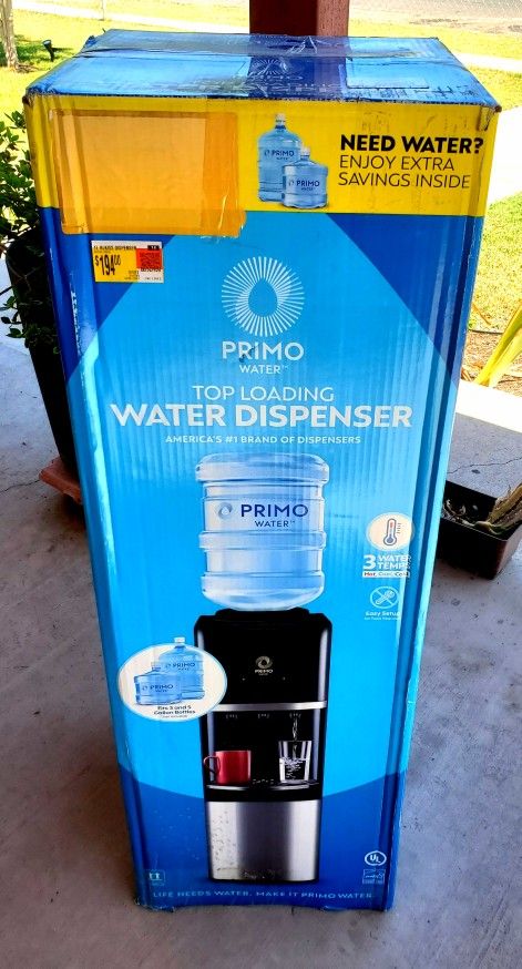 Stainless steel water dispenser