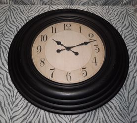 Giant 28" Vintage Style Wall Clock