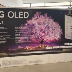 77" LG OLED C1 4k Smart 120hz Dolby Atmos Tv 