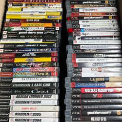 PlayStation 2 And PlayStation 3 Games