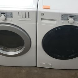 Kenmore Heavy Duty Front Load Washer And Dryer Set FLD